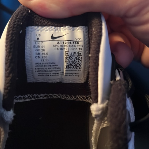 Nike Mamba Focus TB White Wolf Grey Black - Size US 8 - Picture 5 of 13